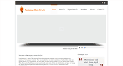 Desktop Screenshot of panchajanyamedia.com