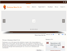 Tablet Screenshot of panchajanyamedia.com
